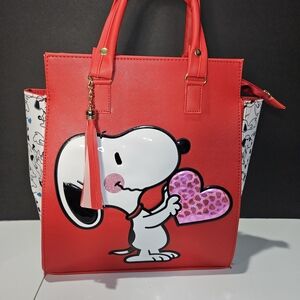 Red Snoopy Women's Backpack